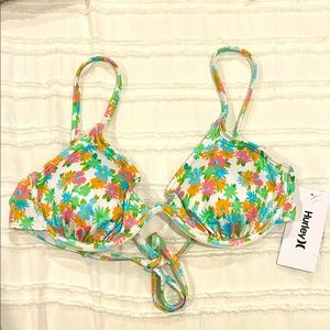NWT Hurley Bikini Top